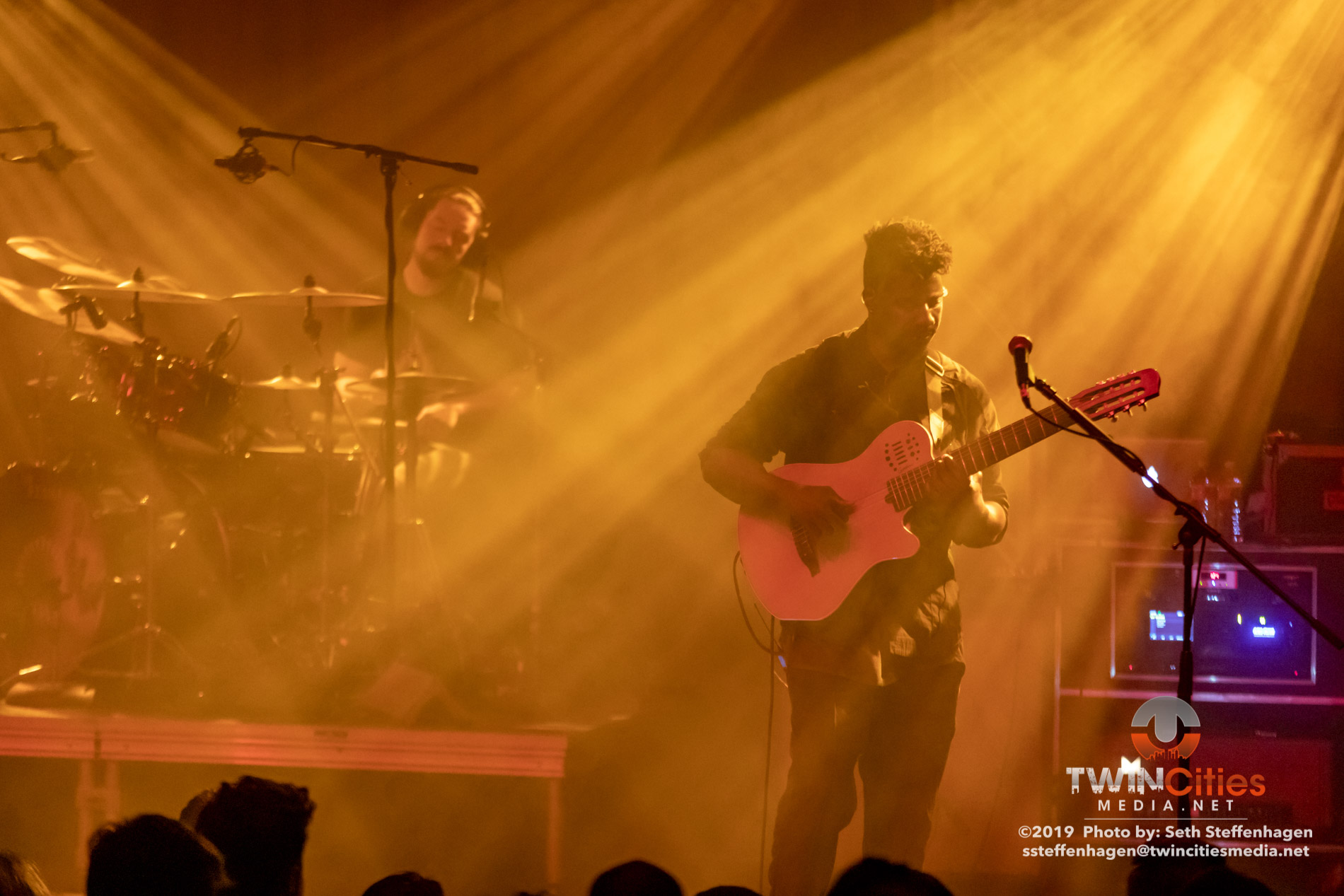 May 15, 2019 - Minneapolis, Minnesota, United States - Animals As Leaders live in concert at the Skyway Theatre along with The Contortionist and Buke And Gase as the openers.(Photo by Seth Steffenhagen/Steffenhagen Photography)