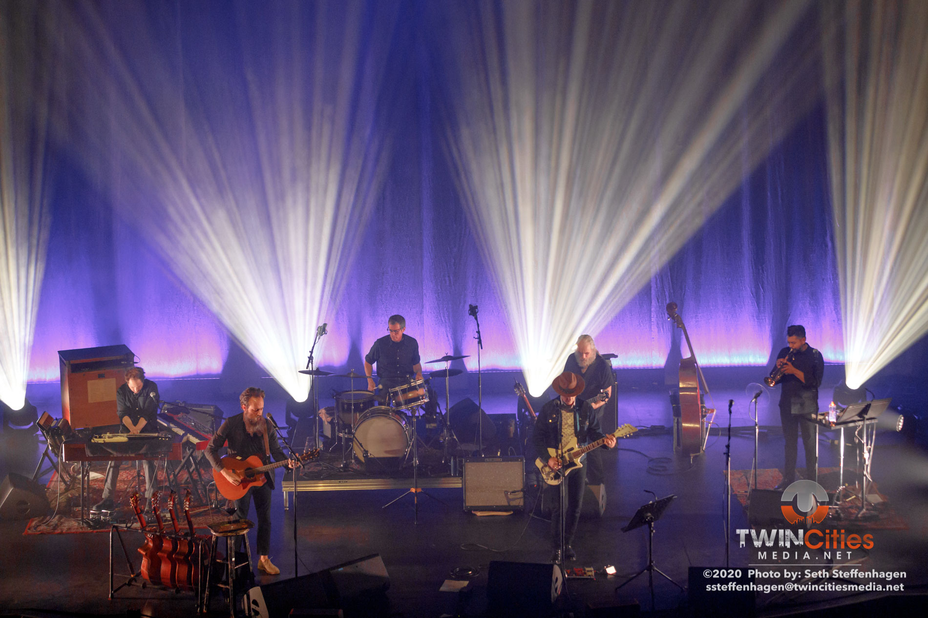 February 14, 2020 - Saint Paul, Minnesota, United States - Calexico And Iron & Wine live in concert at the Palace Theatre along with Madison Cunningham as the opener.

(Photo by Seth Steffenhagen/Steffenhagen Photography)
