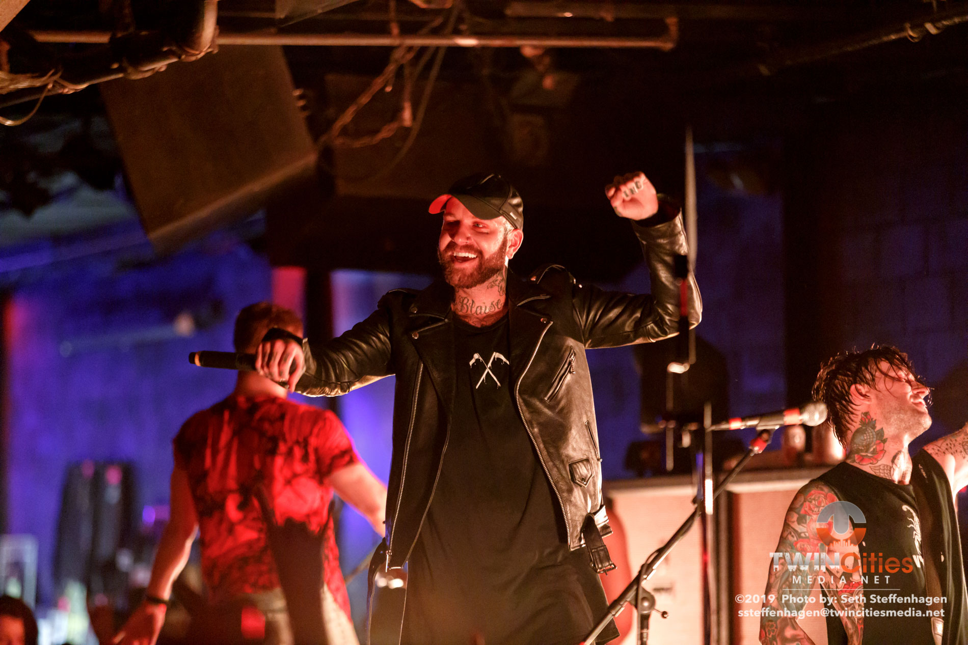 March 12, 2019 - Minneapolis, Minnesota, United States -  Atilla live in concert at The Cabooze opening for All That Remains.(Photo by Seth Steffenhagen/Steffenhagen Photography)