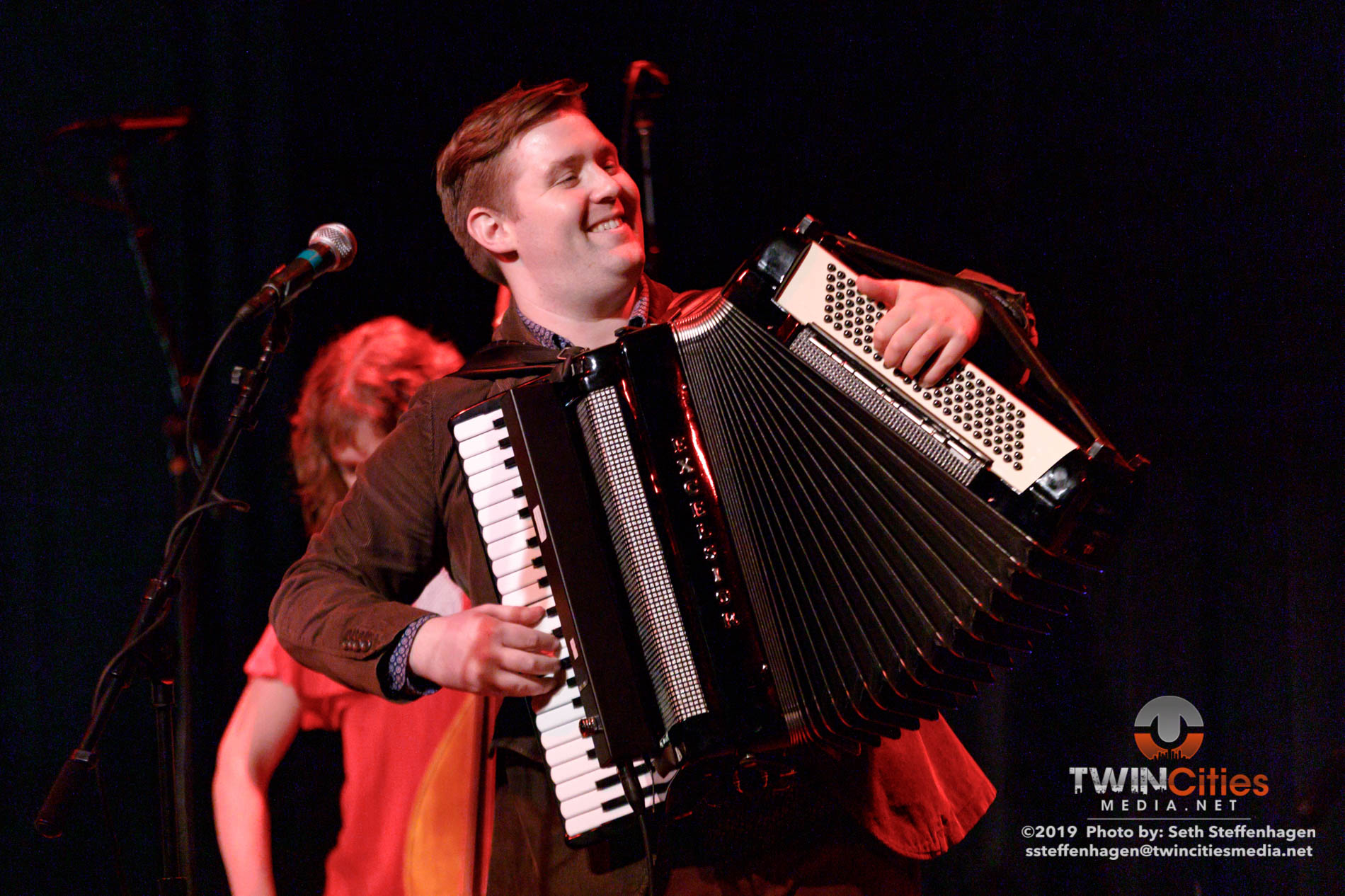 March 15, 2019 - Minneapolis, Minnesota, United States -  Orkestar Bez Ime live in concert at the Cedar Cultural Center opening for MarchFourth.

(Photo by Seth Steffenhagen/Steffenhagen Photography)