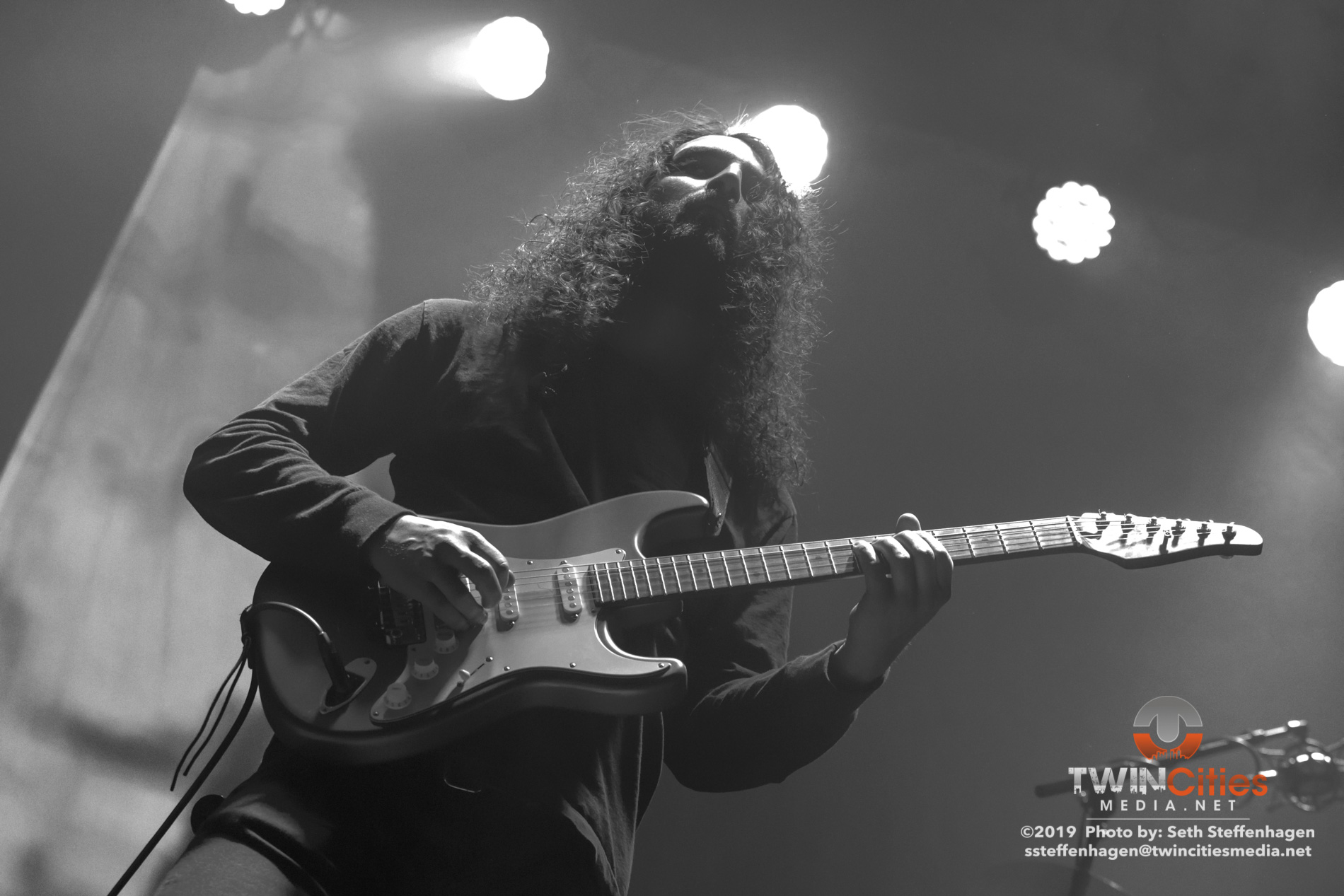 March 25, 2019 - Minneapolis, Minnesota, United States - Uncle Acid And The Deadbeats live in concert at First Avenue along with Graveyard and Demob Happy as the openers.

(Photo by Seth Steffenhagen/Steffenhagen Photography)