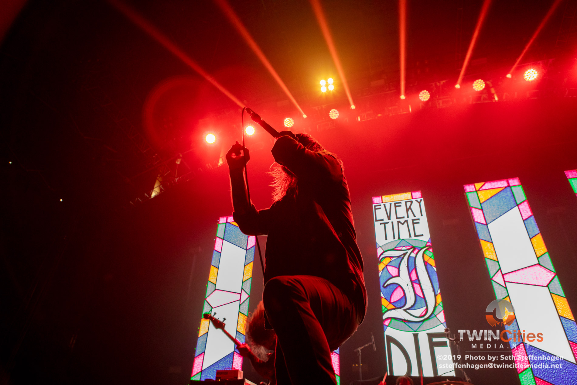 June 15, 2019 - Minneapolis, Minnesota, United States -  Every Time I Die live in concert at The Armory opening for Mastodon and Coheed & Cambria.

(Photo by Seth Steffenhagen/Steffenhagen Photography)