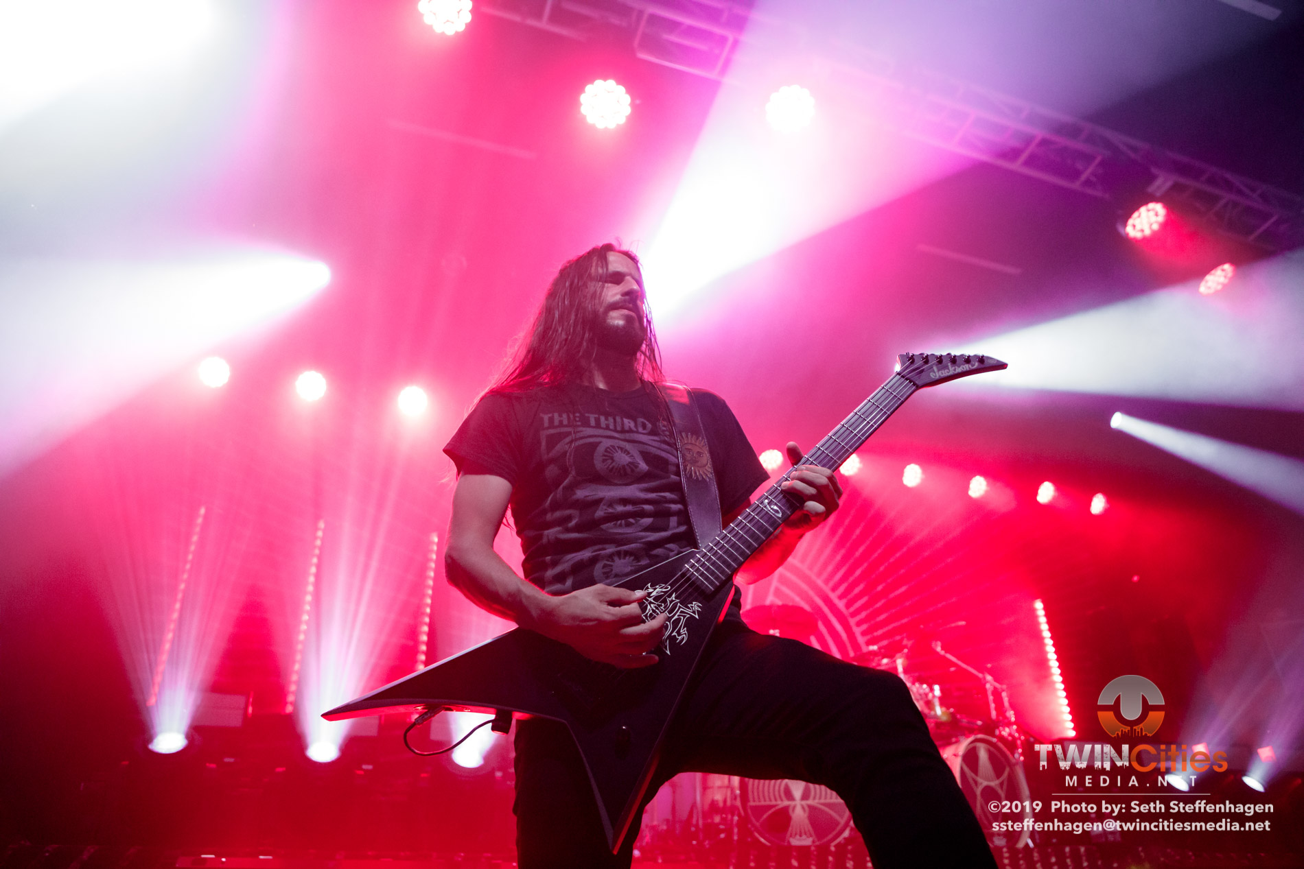 August 9, 2019 - Minneapolis, Minnesota, United States - Gojira live in concert at First Avenue along with Witchden as the openers.

(Photo by Seth Steffenhagen/Steffenhagen Photography)