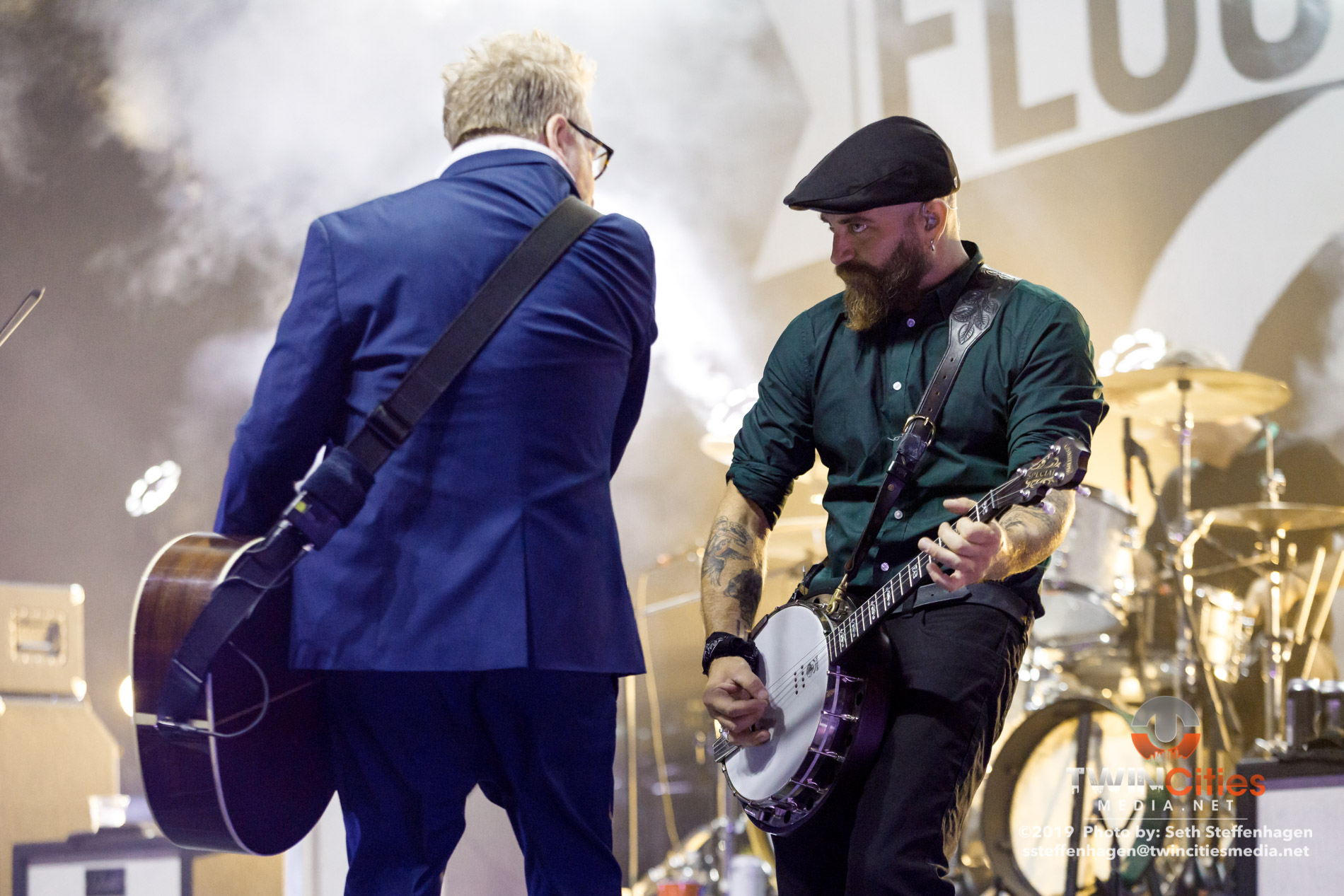 September 8, 2019 - Minneapolis, Minnesota, United States - Flogging Molly live in concert at the The Armory. Co-headlining with Social Distortion along with The Devil Makes Three and Le Butcherettes as the openers.

(Photo by Seth Steffenhagen/Steffenhagen Photography)