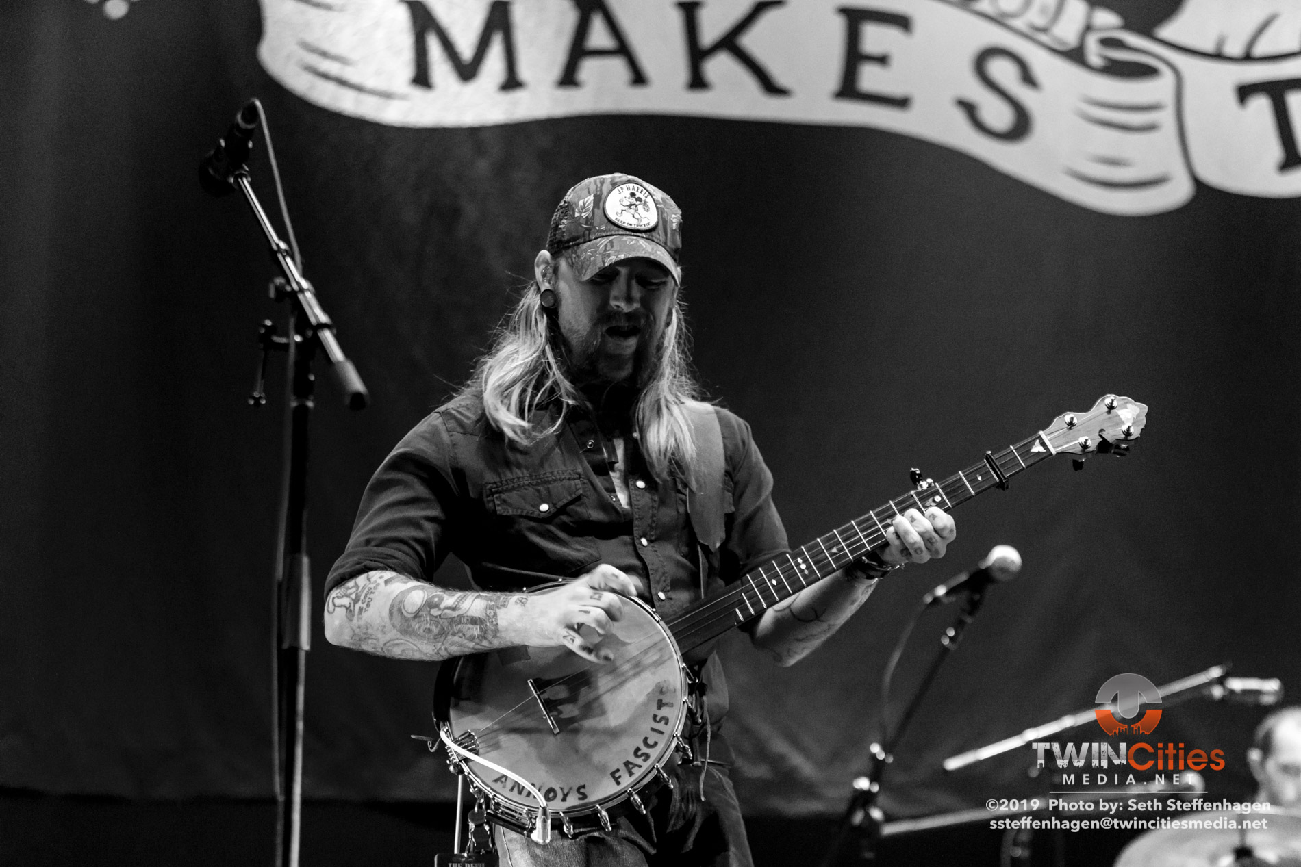 September 8, 2019 - Minneapolis, Minnesota, United States -  The Devil Makes Three live in concert at the The Armory opening for co-headliners Social Distortion and Flogging Molly.

(Photo by Seth Steffenhagen/Steffenhagen Photography)