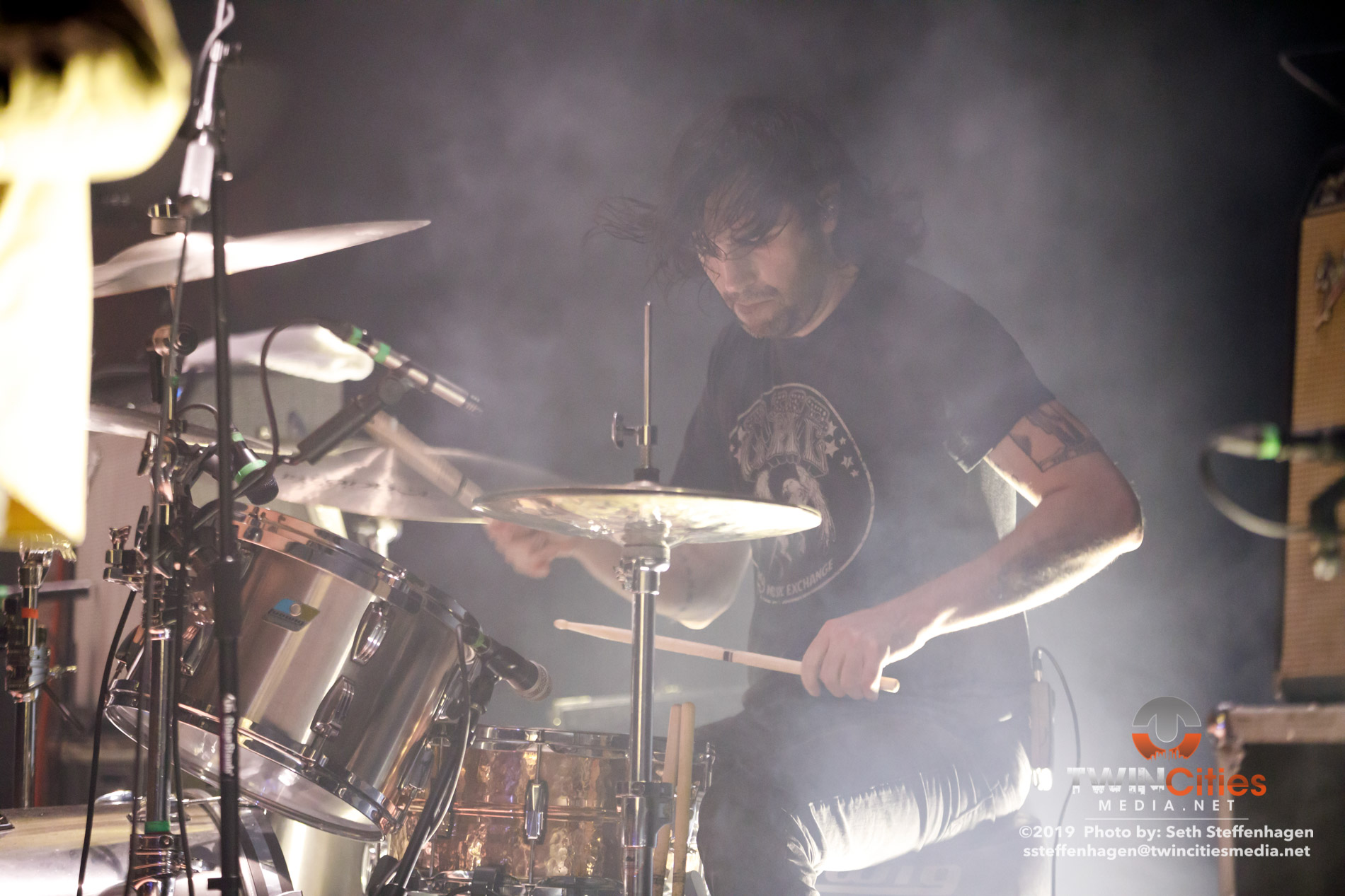 September 12, 2019 - Minneapolis, Minnesota, United States - Russian Circles live in concert at The Cedar Cultural Center along with FACS as the openers.

(Photo by Seth Steffenhagen/Steffenhagen Photography)