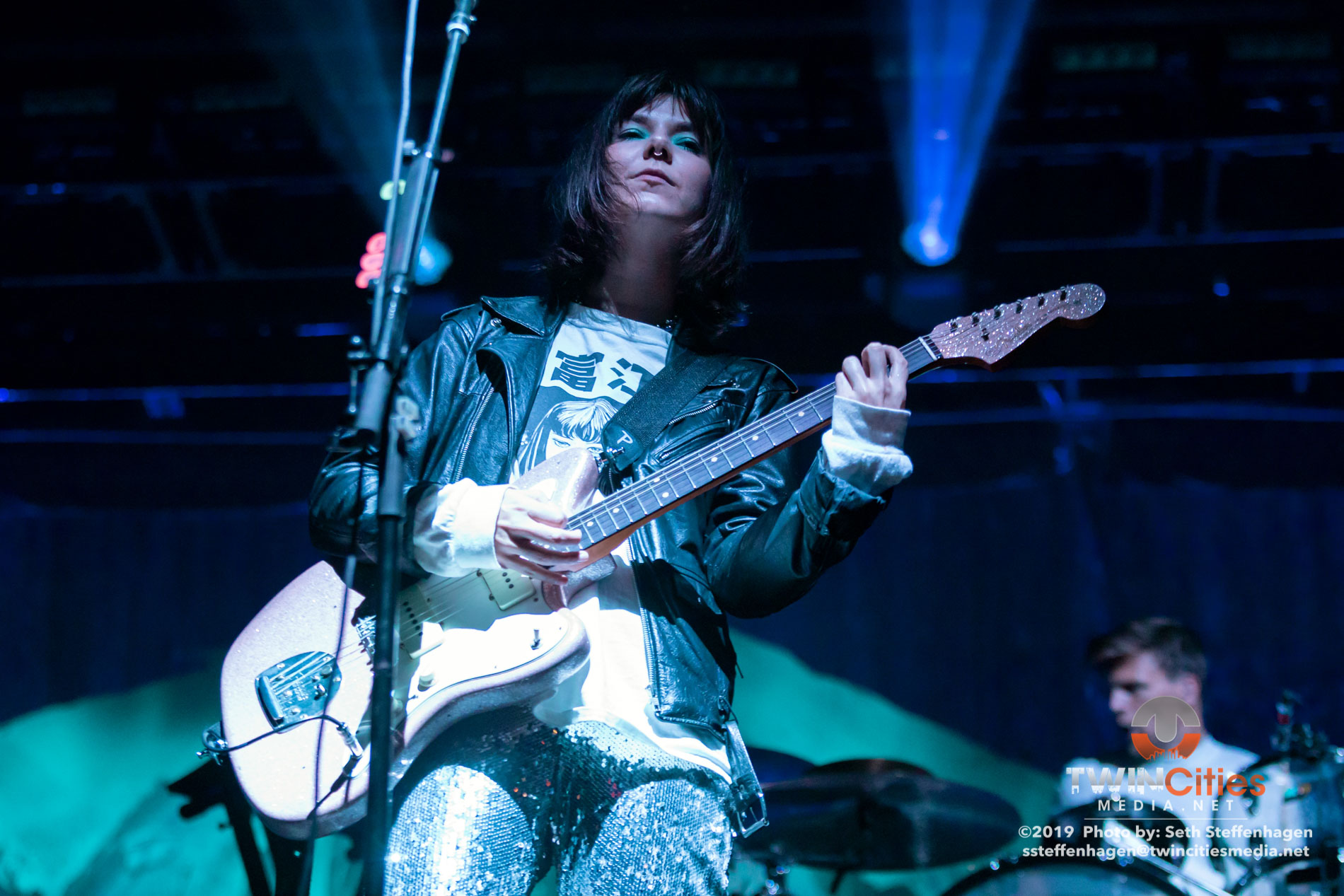 September 14, 2019 - Minneapolis, Minnesota, United States - Of Monsters And Men live in concert at Surly Brewing Festival Field along with Lower Dens as the openers.(Photo by Seth Steffenhagen/Steffenhagen Photography)