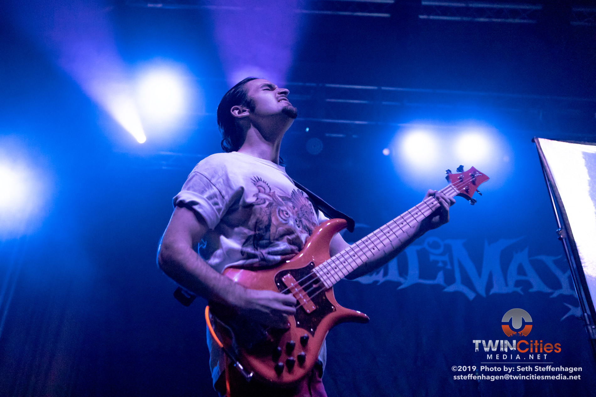September 18, 2019 - Minneapolis, Minnesota, United States -  Covet live in concert at the Skyway Theatre opening for Periphery.

(Photo by Seth Steffenhagen/Steffenhagen Photography)