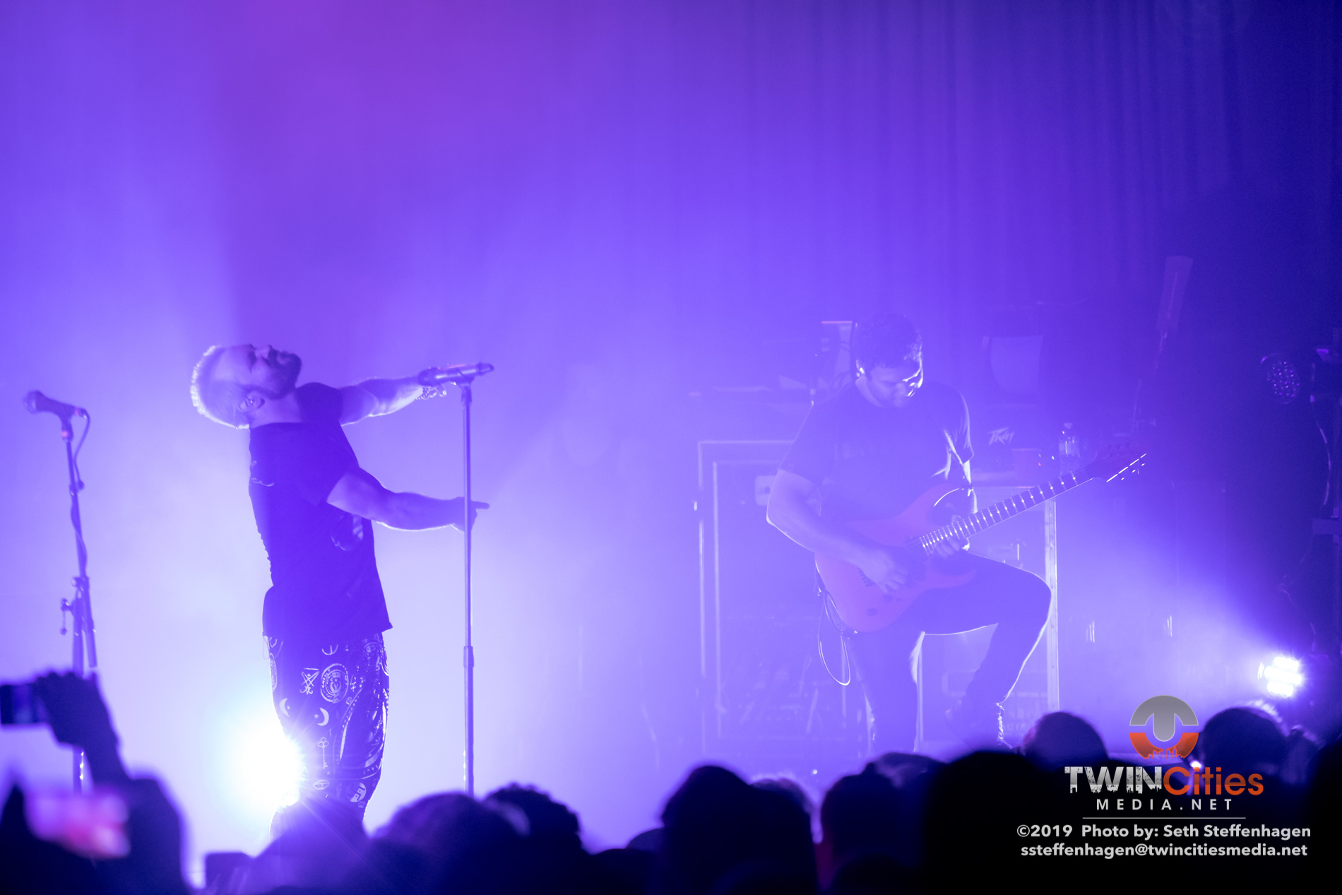 September 18, 2019 - Minneapolis, Minnesota, United States - Periphery live in concert at the Skyway Theatre along with Veil Of Maya and Covet as the openers.(Photo by Seth Steffenhagen/Steffenhagen Photography)
