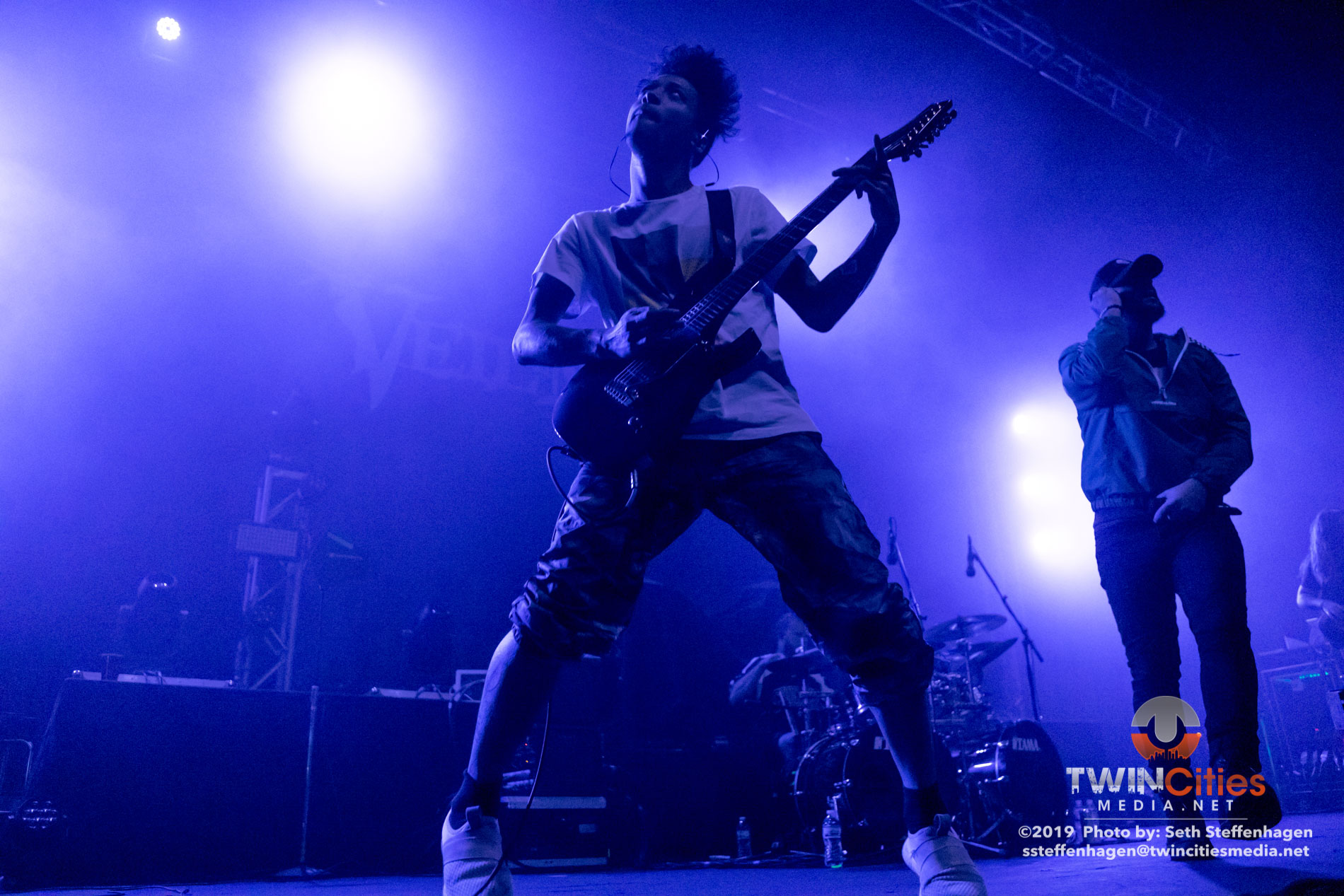September 18, 2019 - Minneapolis, Minnesota, United States -  Veil Of Maya live in concert at the Skyway Theatre opening for Periphery.

(Photo by Seth Steffenhagen/Steffenhagen Photography)