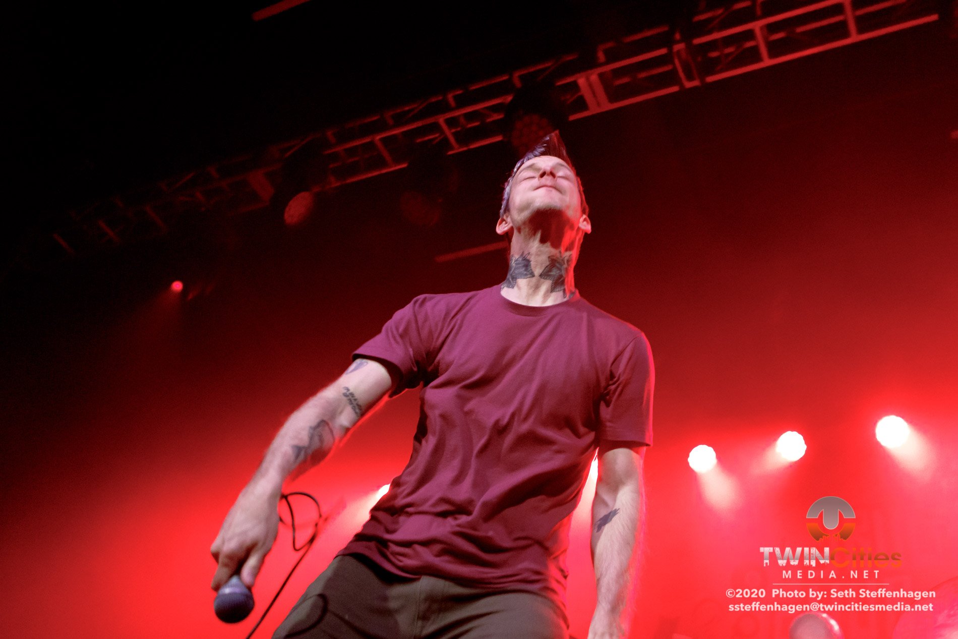 January 30, 2020 - Minneapolis, Minnesota, United States -  Drug Church live in concert at First Avenue opening for Thrice.

(Photo by Seth Steffenhagen/Steffenhagen Photography)