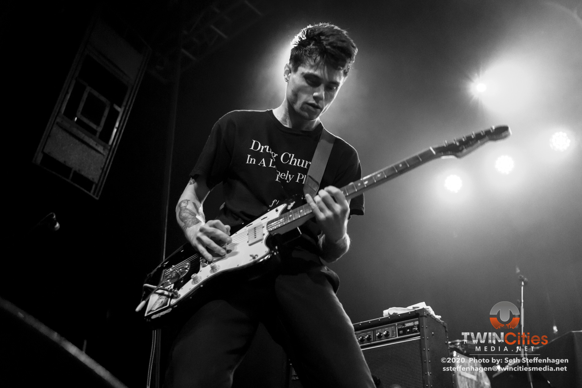 January 30, 2020 - Minneapolis, Minnesota, United States -  Drug Church live in concert at First Avenue opening for Thrice.

(Photo by Seth Steffenhagen/Steffenhagen Photography)