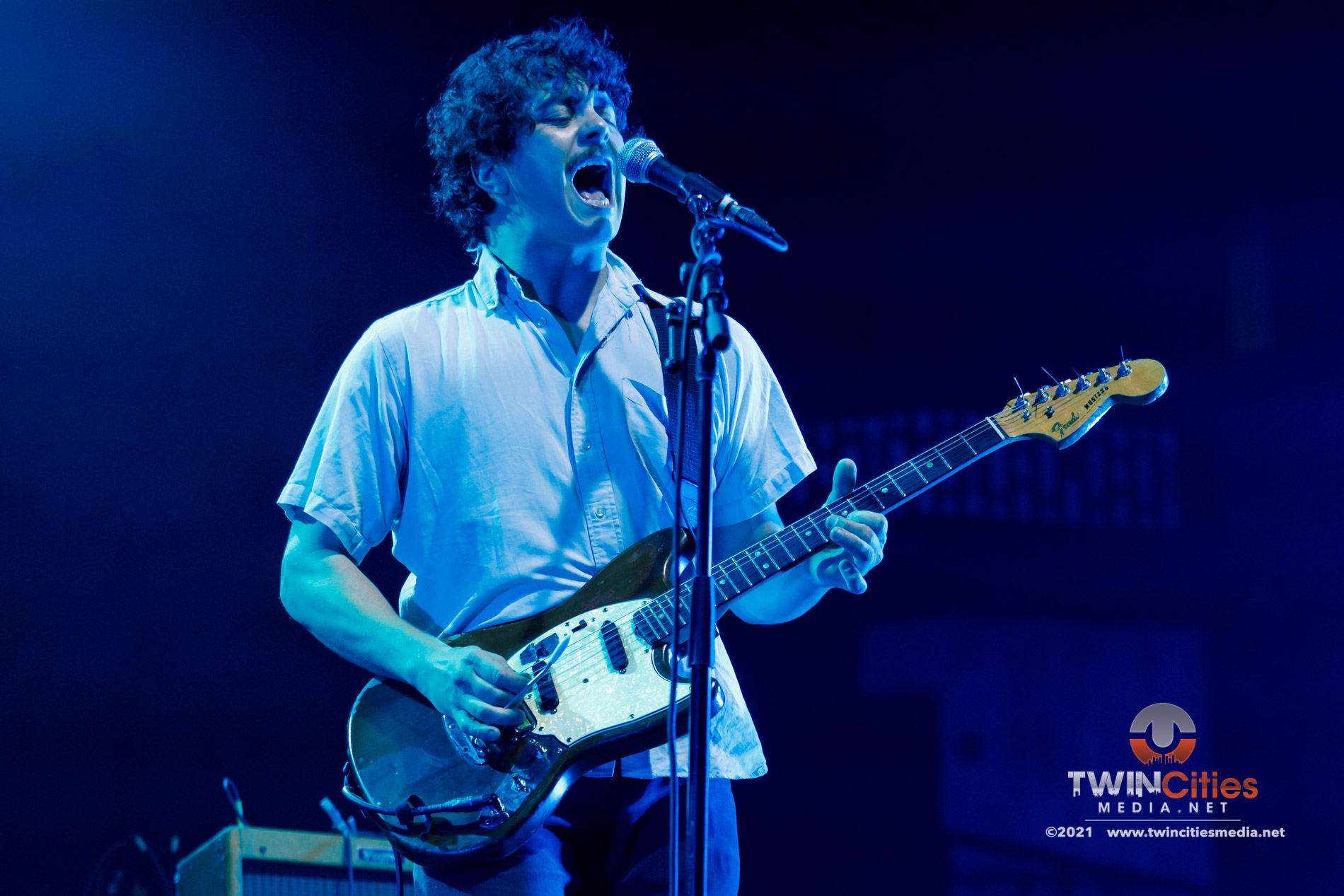 August 22, 2021 - Minneapolis, Minnesota, United States -  The Districts live in concert at the The Armory opening for Modest Mouse.

(Photo by Seth Steffenhagen/Steffenhagen Photography)