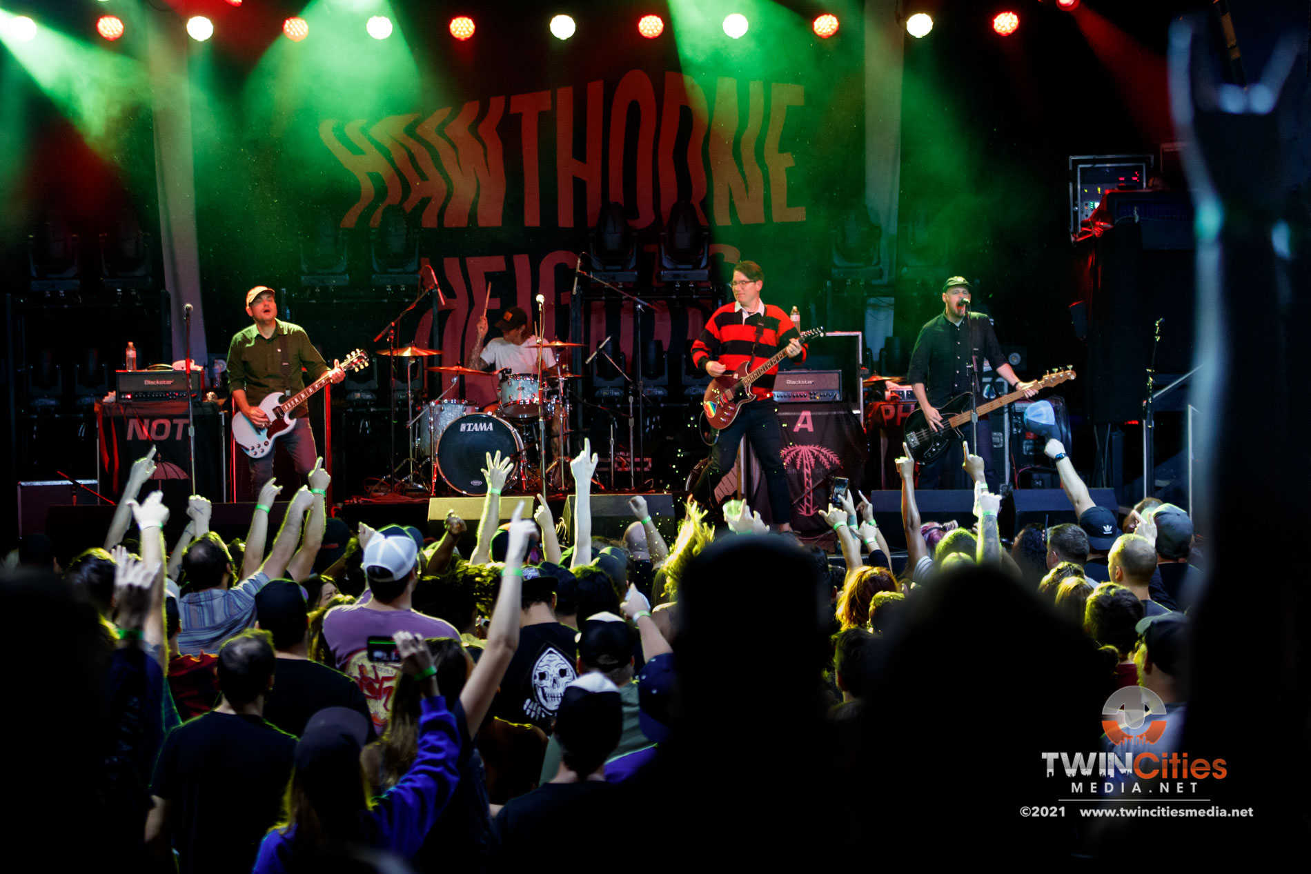 September 17, 2021 - Minneapolis, Minnesota, United States - Hawthorne Heights live in concert at First Avenue opening for Bayside.

(Photo by Seth Steffenhagen/Steffenhagen Photography)