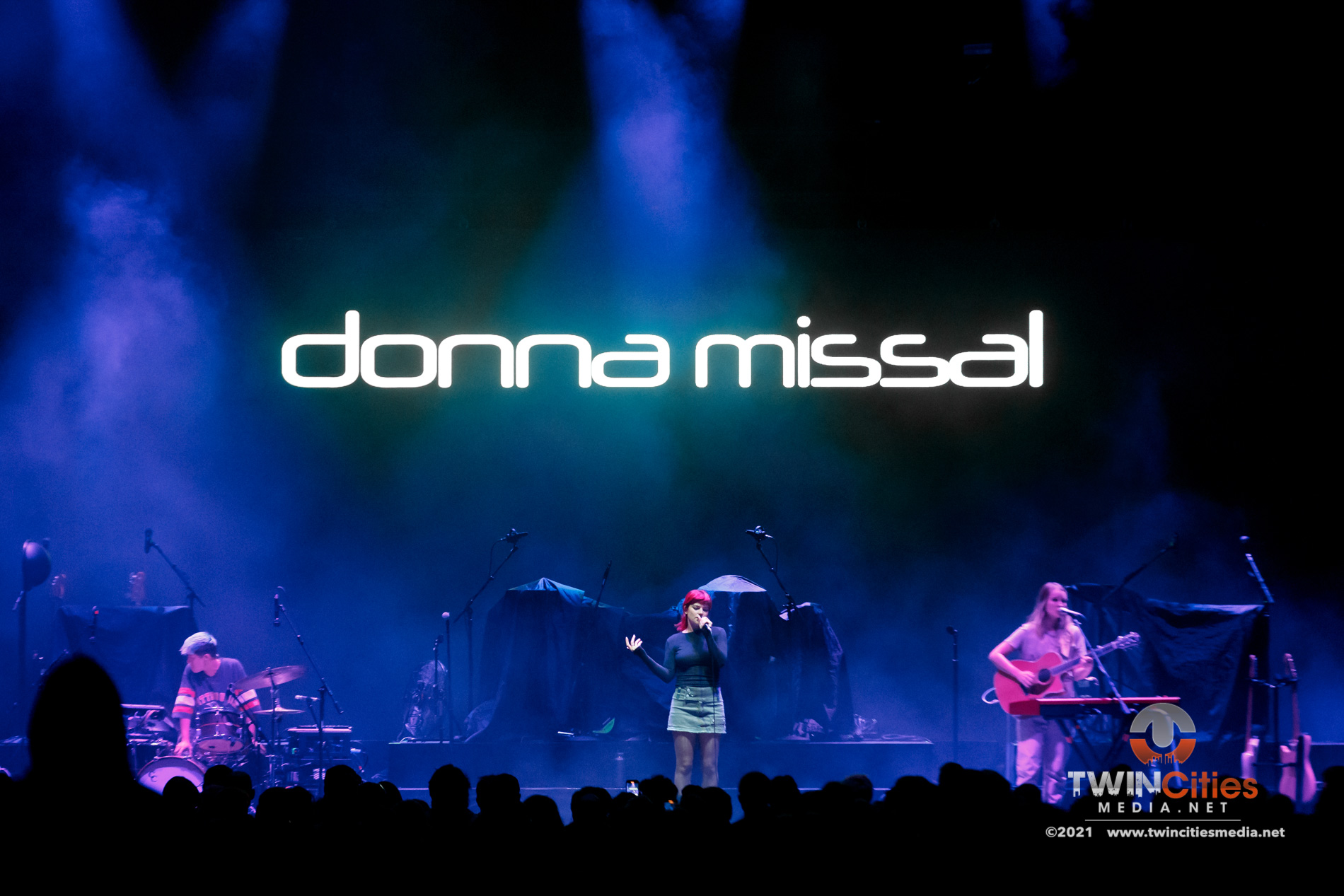 November 17, 2021 - Minneapolis, Minnesota, United States -  Donna Missal live in concert at The Armory opening for Donna Missal.

(Photo by Seth Steffenhagen/Steffenhagen Photography)